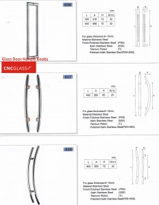 Glass Door Handle Knobs 5